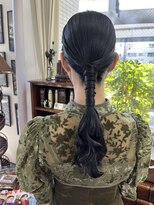 バイブアンドアネックス(VIBE & ANNEX)&nbsp;トレンド！タイトポニー☆