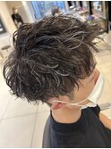ソフトツイスパ×ホワイトメッシュ