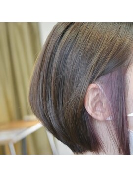 ポタム 東中野(potamu) インナーパープルボブ