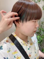 サンド 池袋(sand)&nbsp;推しカラー/インナーカラー/ダブルカラー/池袋駅/ボブ