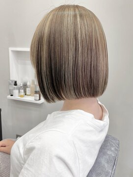 キビト(kibito) ハイライト　ミニボブ