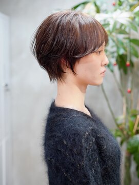 ソイルバイロミー(soil by ROMMY) 【店長小川のショート】30,40代☆細見えショート/横浜髪質改善