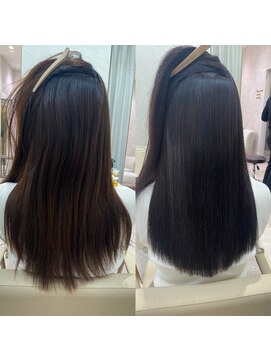 シンズ 銀座(sins) sins式髪質改善酸性ストレートで柔らかシルク髪へ[30代40代50代]