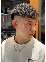 フリーク バーバーショップ 都島店(FREAK BARBER SHOP) スペインカール