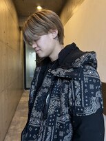 ウルフ/アッシュブラック/カルマパーマ/ベリーショート/表参道