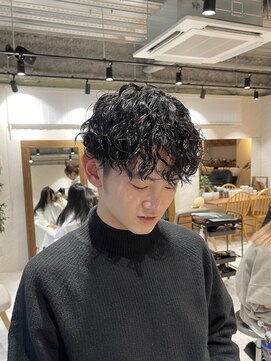 アドア 横浜(ADORE) 【ADORE横浜】メンズ×ツイストスパイラルパーマ