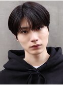 刈り上げなし韓国風コンマバング