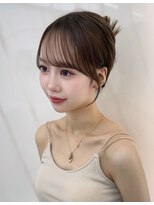コア 銀座(COA) 小顔レイヤー 前髪顔周り髪質改善縮毛
