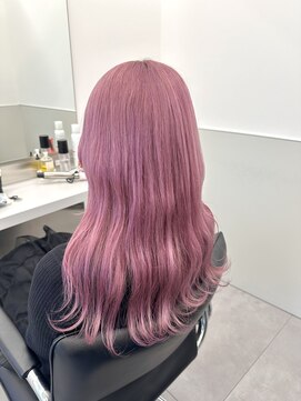 ゴウトゥデイシェアサロン 町田店(GO TODAY SHAiRE SALON) 青みピンクカラー