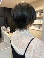 キャアリー(Caary)&nbsp;福山人気ウルフスタイル裾カラーエンドカラーダメージレス20代