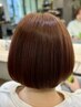 カット＋明るく自然に染まる白髪カラー＋酵素ケア