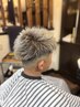 フェードカット＆メッシュカラー＆ヘアカラー【男性限定】　￥13000～