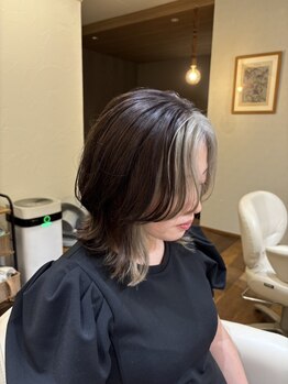 白髪を“隠す”から“活かす”へ。あなたらしい透明感カラーを♪