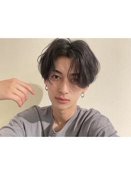 《メンズ》スペシャリストが理想のstyleをご提案!時短でスタイリングしやすい無造作パーマも人気◎[天王寺]