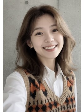 クラメールパリ 福岡(Kraemer Paris) 【天神】大人女性のための5歳若見えヘア|韓国風くびれ艶ミディ