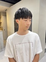 ヘアー アイス ルーチェ(HAIR ICI LUCE) メンズマッシュ/束感ショート/大野