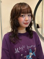 ピア ヤクイン(Pia Yakuin)&nbsp;トレンドレイヤーカット/パーマ/ミディアムレイヤー