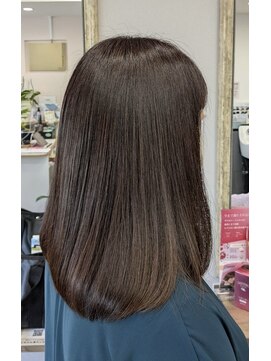 【髪質改善/白髪染め】ナチュラルブラウン30代40代50代60代