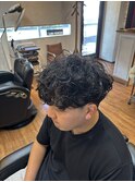 スパイラルパーマ