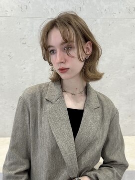 コール ネックス ザ サロン 表参道(COALL nex the salon) くせを生かしたおしゃれボブ