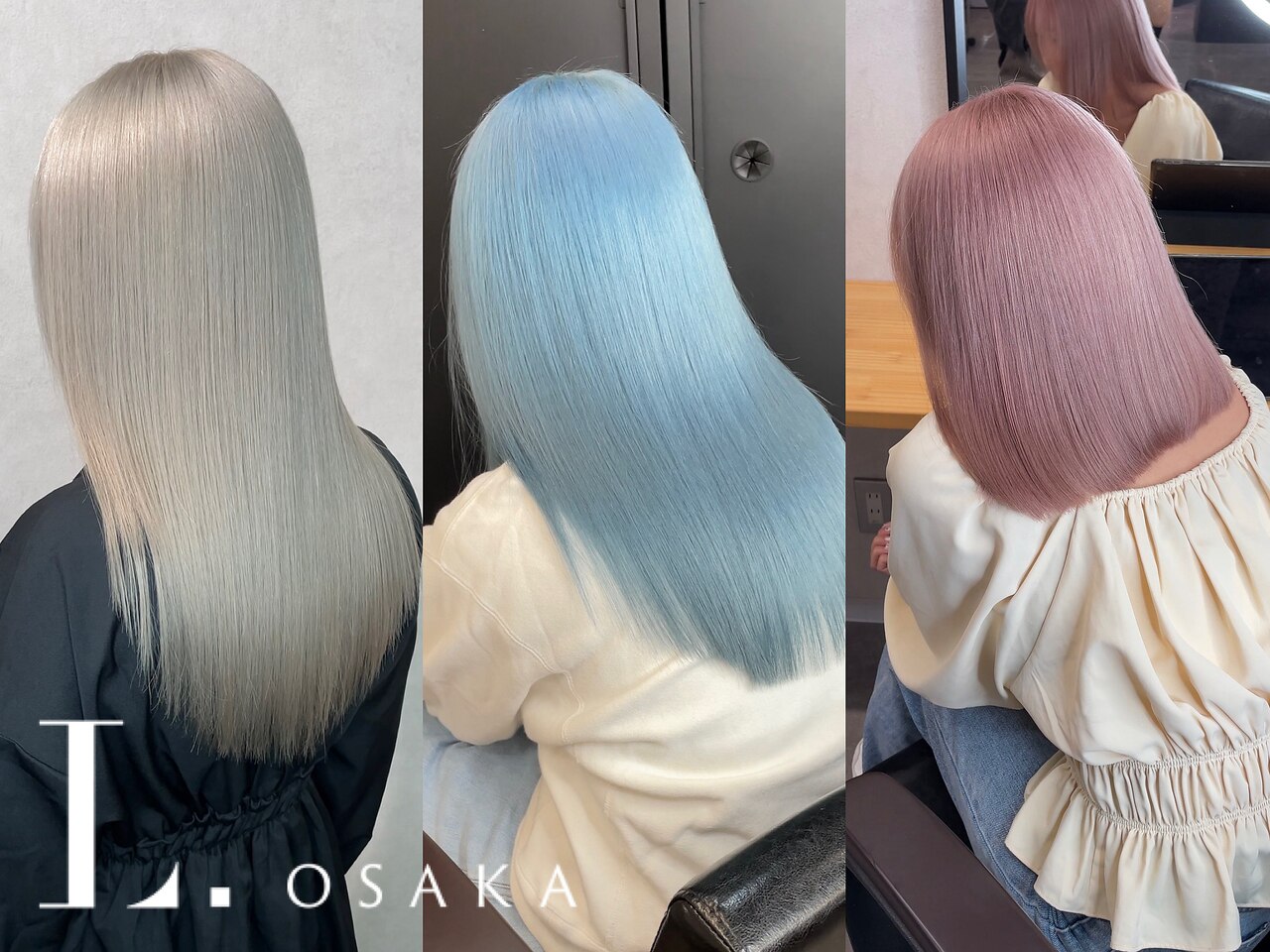 大阪難波駅で人気のシールエクステが得意な美容院・ヘアサロン