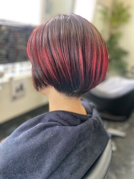 リュウ美容室 刈り上げショート