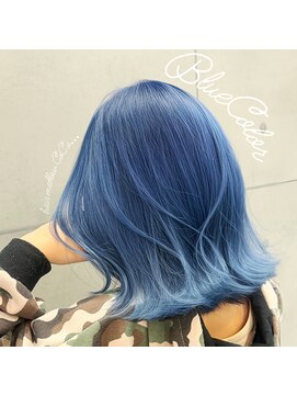 ヘアメロウ ココ(hair mellow CoCo...) ネイビーブルー