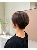 耳掛けショートスタイル☆