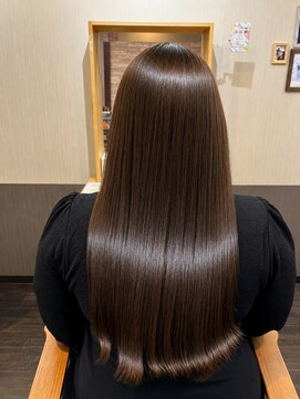 クロム 狭山ヶ丘店(CHROM) ストレート20代30代40代髪質改善白髪染め狭山ヶ丘駅
