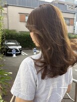 ビュートリアム 福岡(BEAUTRIUM)&nbsp;【大人レイヤー】顔まわりでつくる柔らかセミロング。