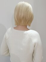 ニコフクオカヘアーメイク(NIKO Fukuoka Hair Make)&nbsp;[NIKO]レイヤーボブ/ハイトーンボブ/ダブルカラー/ブロンドヘア