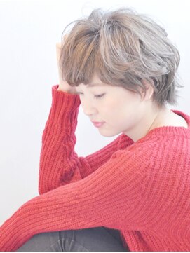 ヘアーサロン ラフリジー(Loufreasy) 女性らしさ◎【イルミナカラー】× エアリーショートボブ