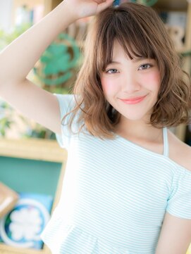 カバーヘア イヴ 戸頭店(COVER HAIR EVE) *+COVER HAIR+*…シフォンウェーブ♪小顔まろやか仕立てa!