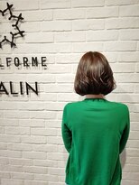 ヘア スパ ビューティー エールフォルム(HAIR SPA BEAUTY YELLFORME)&nbsp;前下りボブ