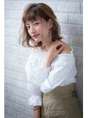 グラデーションカラー,Wカラー&無造作カールのボブディ【川口】