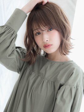 ローマ ギンザ(ROMA Ginza) 『ROMA』大人かわいいダブルバング無造作カールくびれセミディ