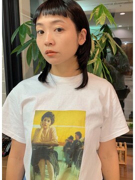 ドーター(daughter) 【daughter 尾花】オン眉黒髪スタイル