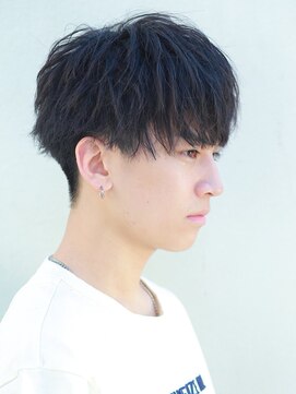 リップス 池袋(LIPPS) ソフトツーブロック 刈り上げ ソフトマッシュ 島津君