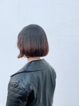 スラン(sran hair and spa) こなれ感！オシャレミニボブ