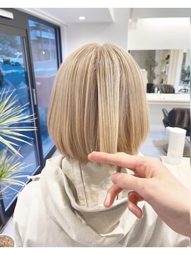 ソウ(sou) 【sou】中野担当　ミルクティーボブ　シンプルボブ