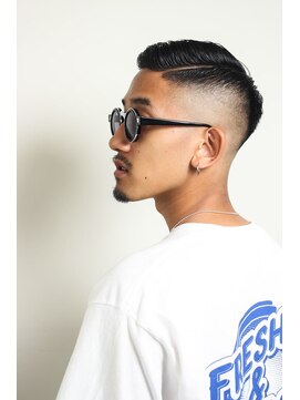 レンゲン(LENGEN) 七三オールバックかき上げヘアコンマヘア39