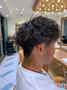 ロンド パルティール 大宮(Lond partir) メンズマッシュツイストパーマ　10代20代30代