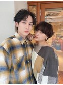 大人ショートボブ×スパイラルマッシュ[カップルクーポンあり]