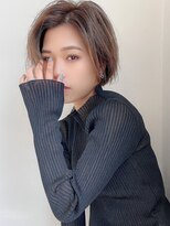 フレームプラス 御堂筋難波店(FRAME +)&nbsp;無造作ショートボブ