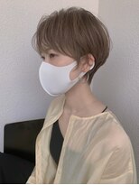 マッシュアンドマッシュアヴェダ ららぽーと福岡店(mash&mash AVEDA)&nbsp;20代30代40代前下がりハンサムショート福岡博多