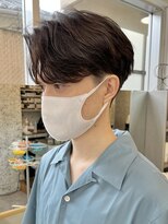 バイフィフス 原宿/表参道(by fifth)&nbsp;◇センターパート ニュアンスパーマ 韓国ヘア