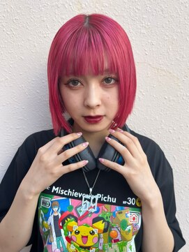 シャンプーボーイ 赤ボブ２