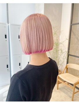 エイト ヘアサロン 渋谷本店(EIGHT) ケアブリーチ×裾カラー