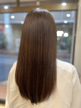 フラット 千葉(Flat.) 髪質改善酸熱トリートメント/ベージュカラー【千葉】