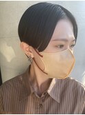 #耳だしショート